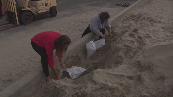 Seal Beach braces for possible flooding with coming storm