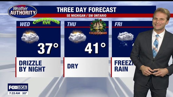 Mostly quiet Christmas Eve and Christmas