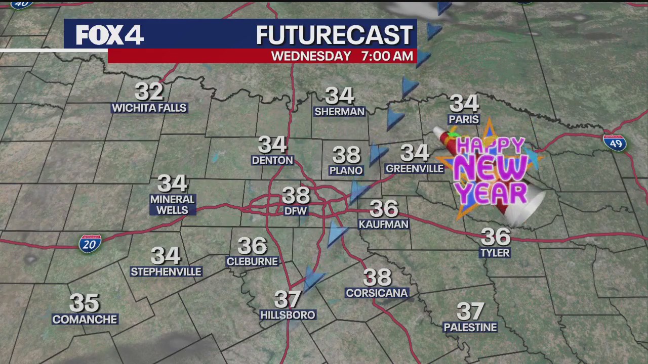 Dallas weather: Dec. 31 overnight forecast