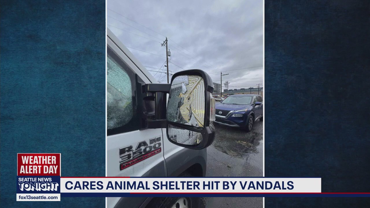 Burien animal shelter hit by vandals