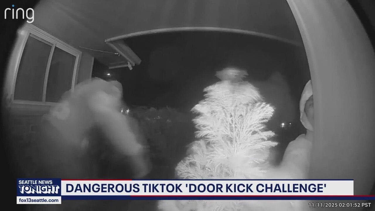 Pierce County deputies warn about dangers of TikTok ‘door kick challenge’