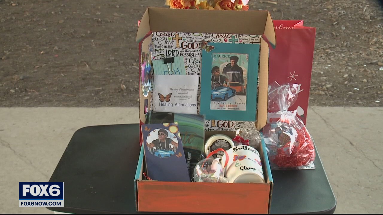 Victim's family gifts healing boxes as Milwaukee County sees record murders