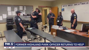 Former Highland Park officer returns from Ohio to help