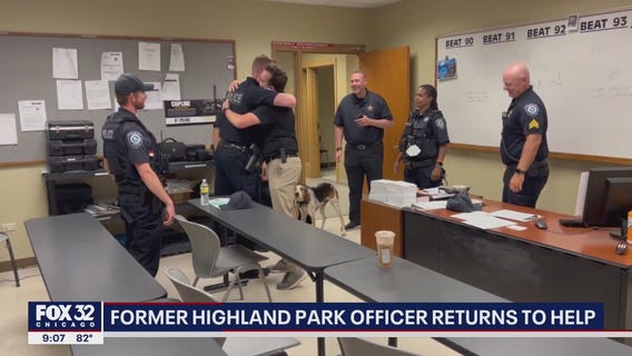 Former Highland Park officer returns from Ohio to help