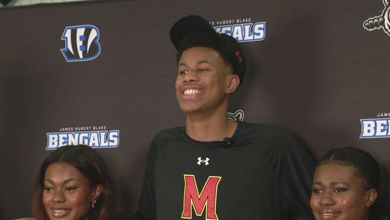 Local basketball phenom Baba Oladotun signs with Maryland Terps