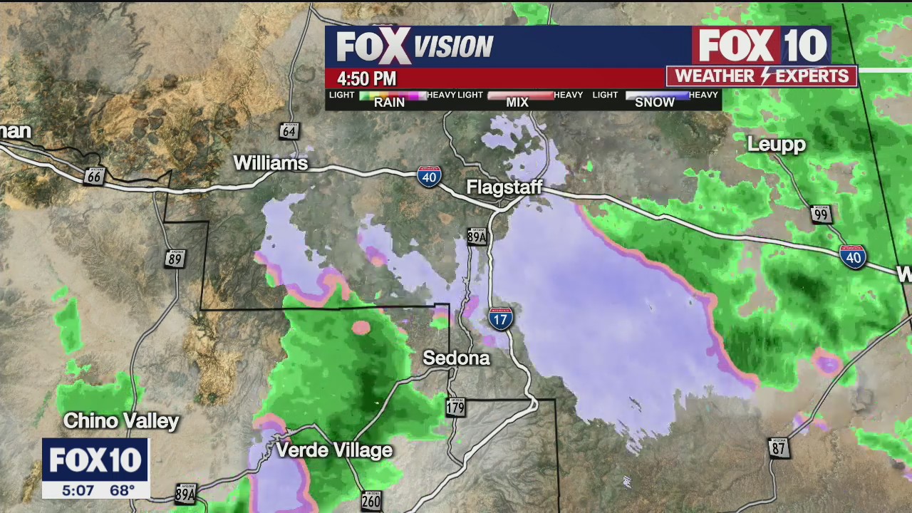 5 p.m. Weather Forecast - 1/22/22