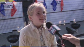 Houston rodeo: Inside the Junior BBQ Cookoff tent!