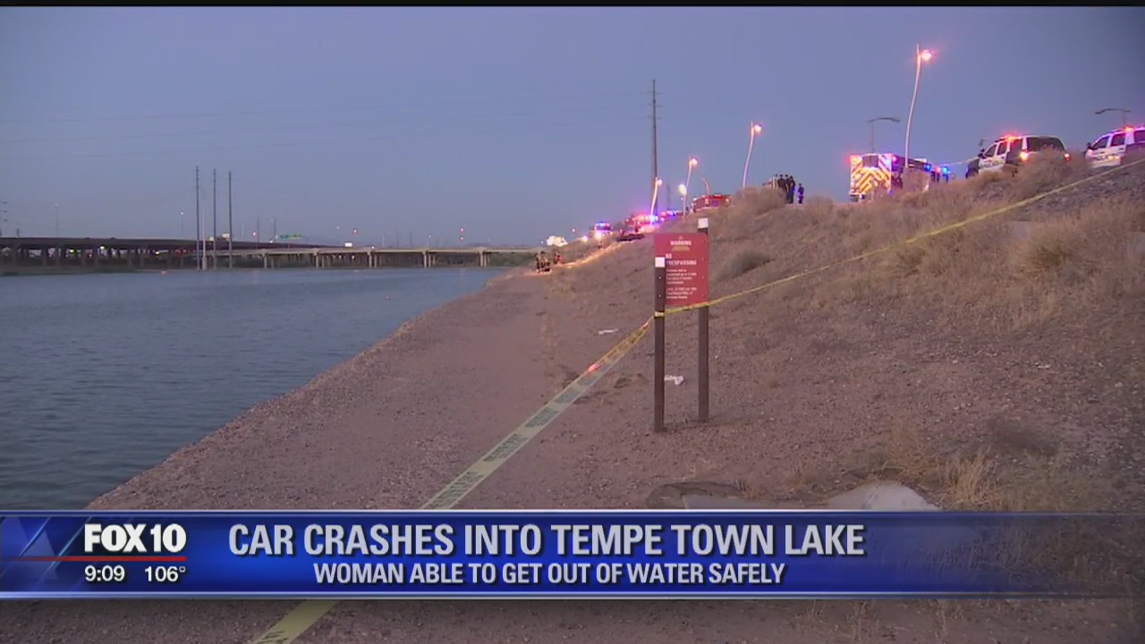 Woman rescued from Tempe Town Lake