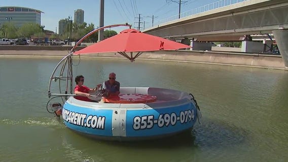 Tempe Town Lake's 'Donut' boats