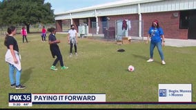Play For Keeps Foundation helps create soccer program at Kissimmee elementary school