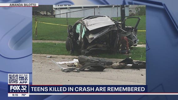 Four teens killed in car crash are remembered