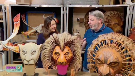 Going behind the scenes with 'Disney's The Lion King'