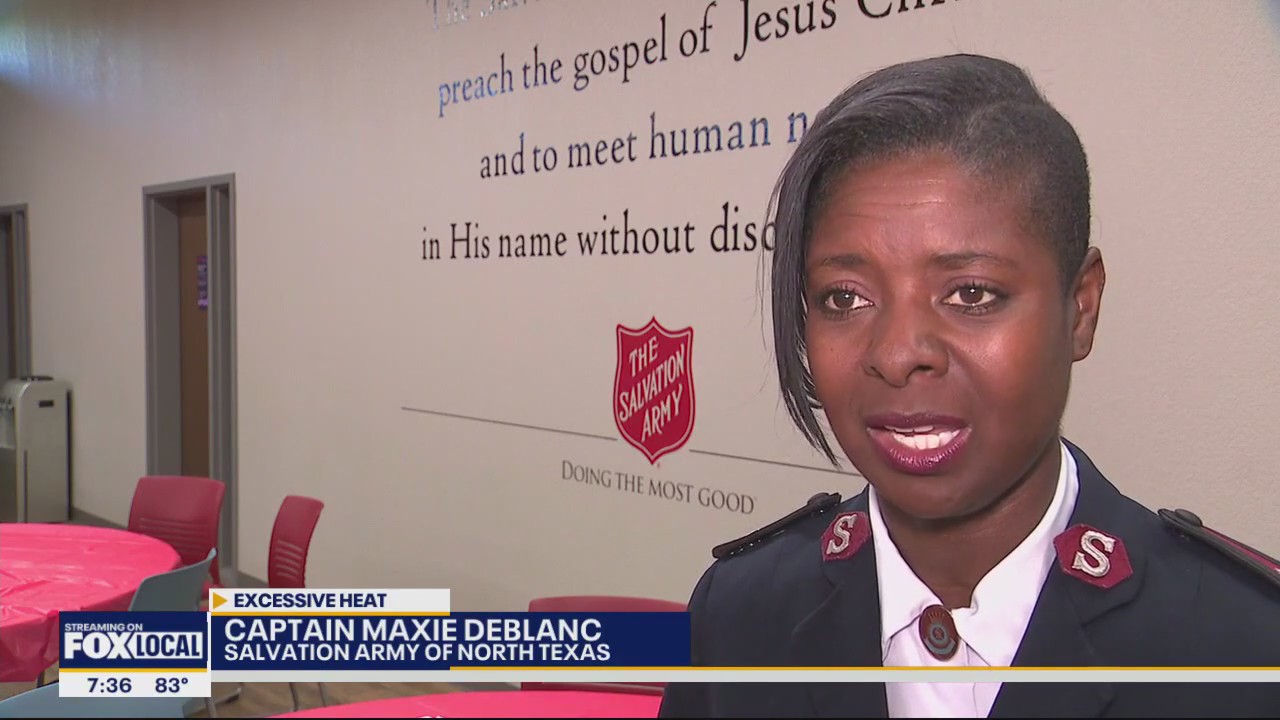 Salvation Army opens 11 North Texas cooling stations