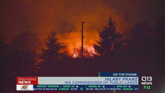 Wednesday morning wildfire update