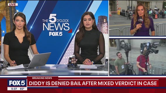 Why was Diddy denied bail after mixed verdict?