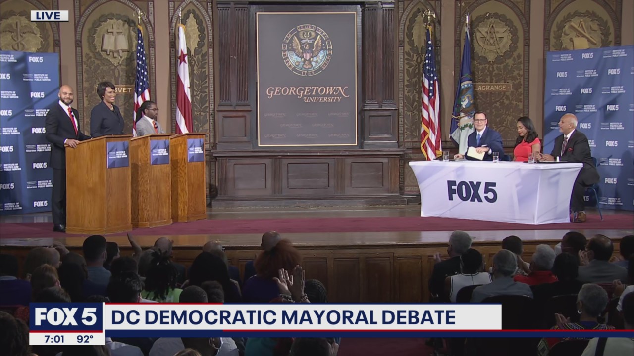 DC Mayoral Debate: Candidates discuss violent crime and increasing ...