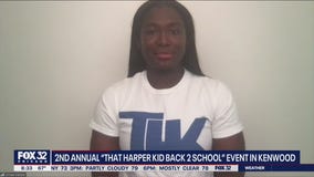 WNBA's Linnae Harper gives back to Kenwood youth with 'Back 2 School' event