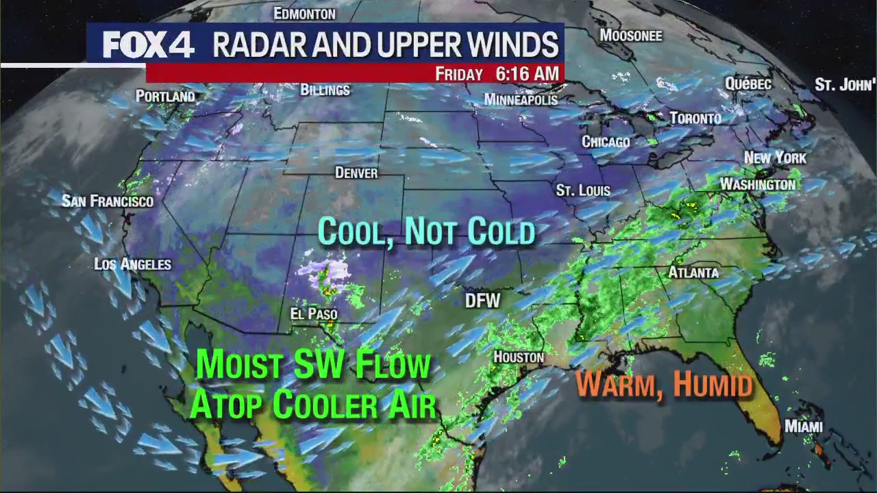 Dallas weather: November 10 morning forecast