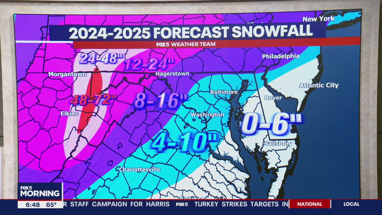 DMV Winter 2024-2025 Outlook: What we can expect from La Ni�a