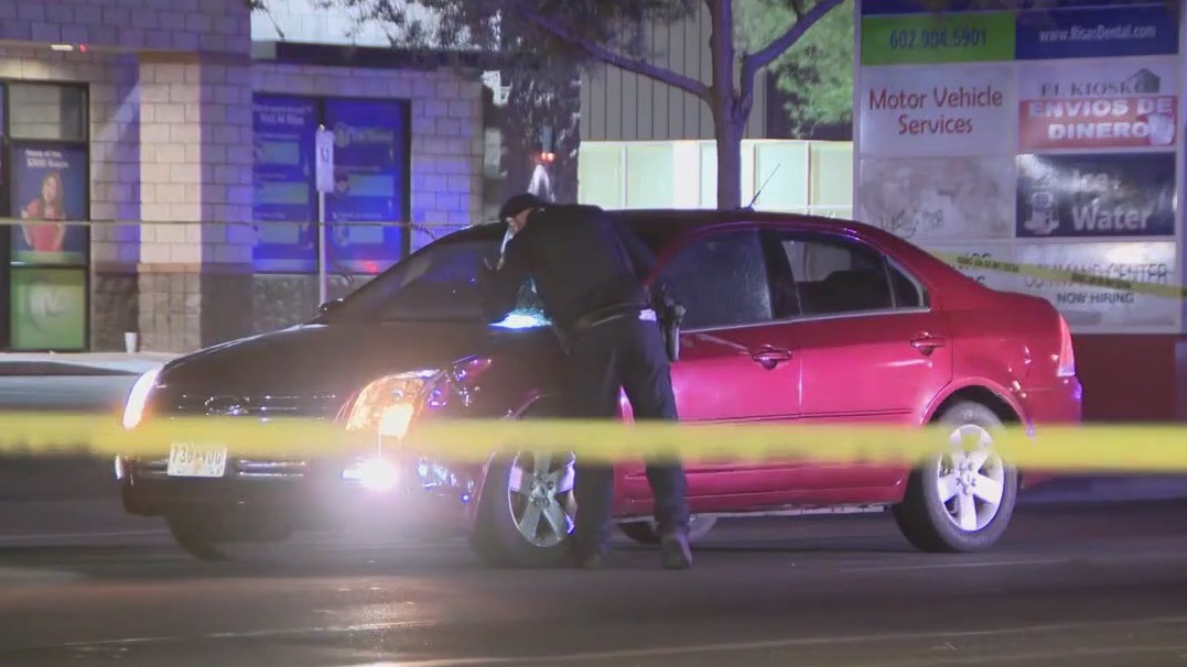 Woman badly hurt after being hit by car in Phoenix