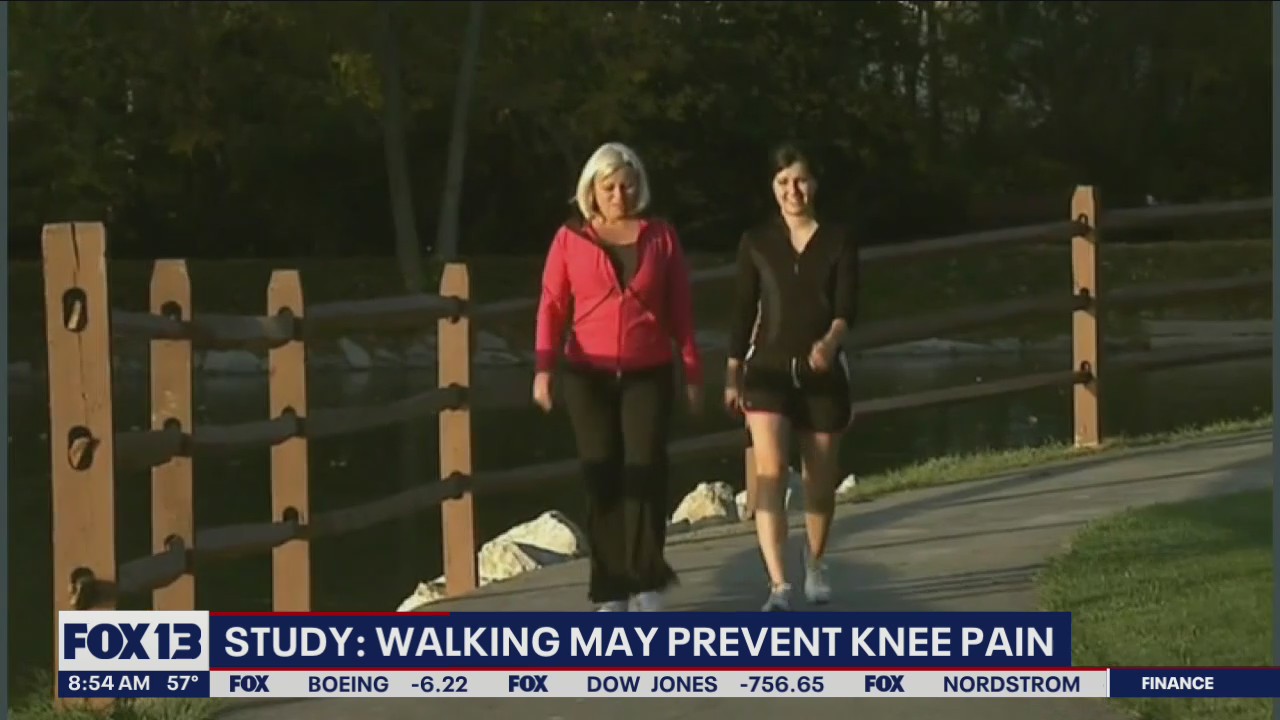 Study: Walking may prevent knee pain