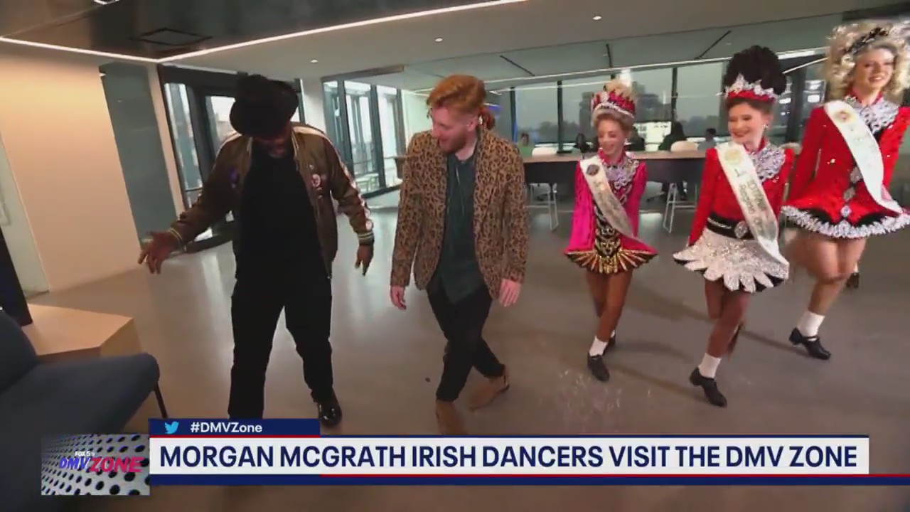 Learning how to Irish dance on St. Patrick's Day