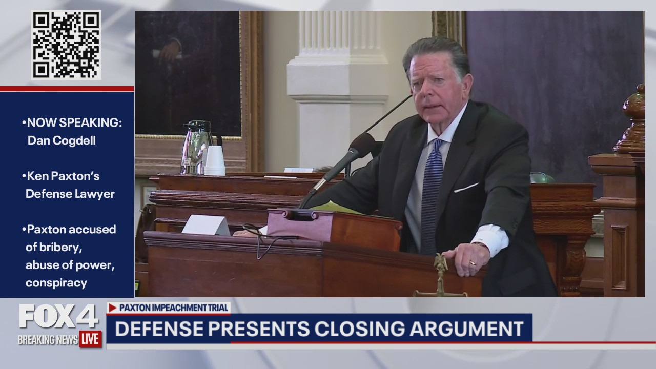 Paxton Impeachment Trial: Defense Closing Arguments