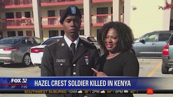 Family travels to receive body of fallen U.S. soldier from Hazel Crest