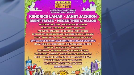 ONE Musicfest celebrating 50 years of hip-hop