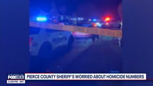Pierce County Sheriff worried about homicide numbers