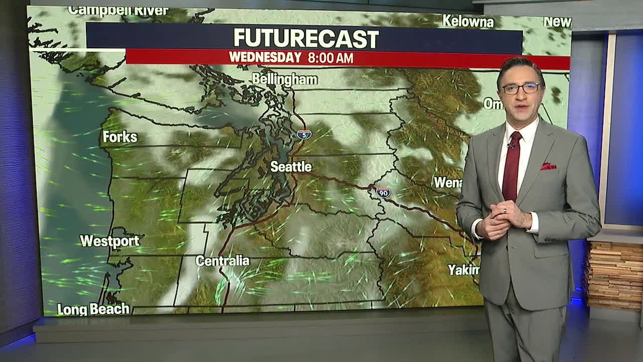 Seattle weather: Mainly dry Wednesday