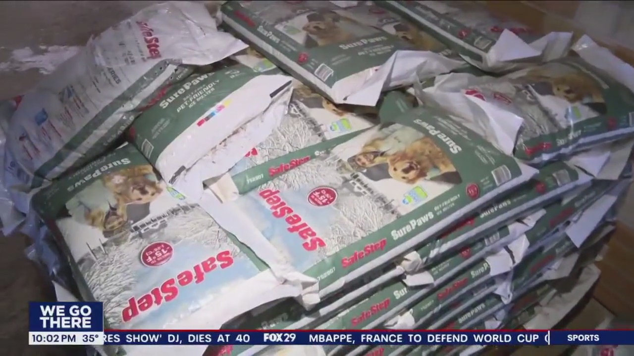 Bucks, Montco residents prep for first wintery conditions of the season