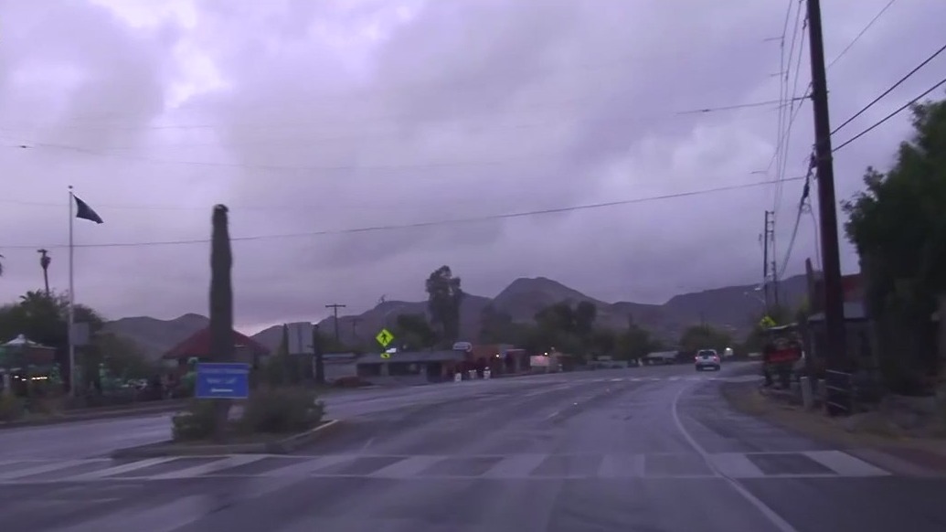 Arizona wakes up to cool and wet conditions