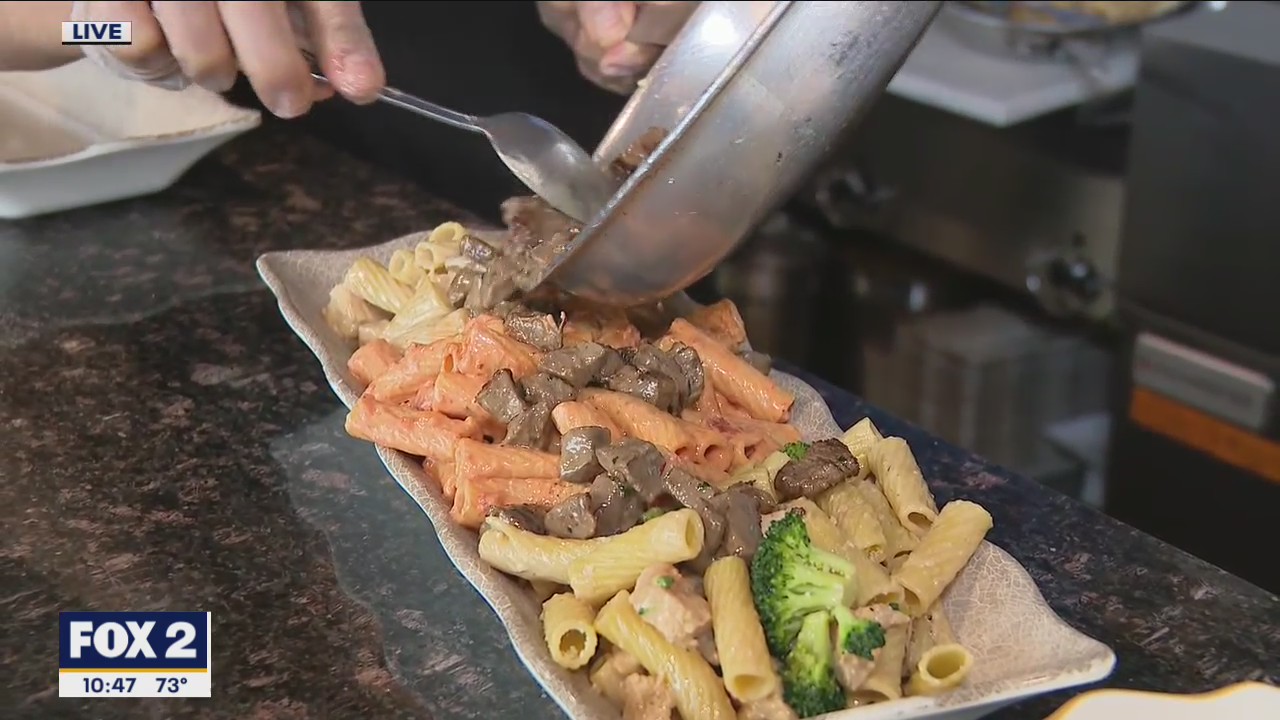 Trifecta Pasta at Eddie's Gourmet Bar & Restaurant