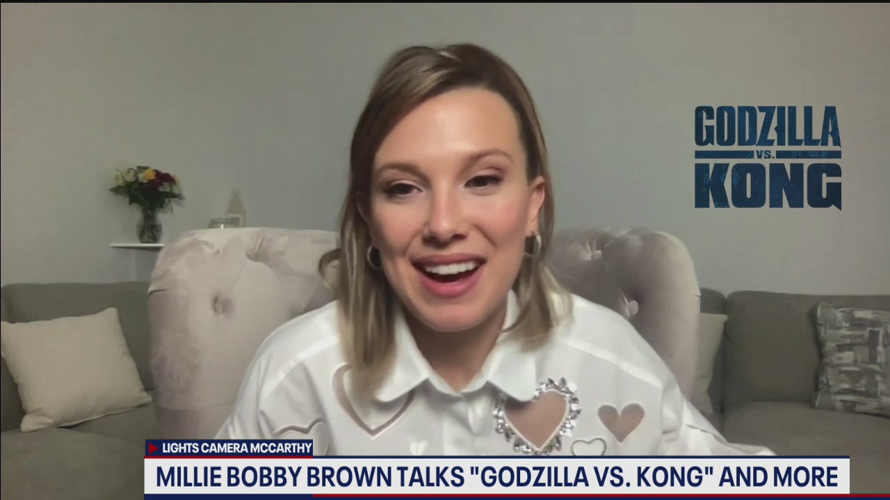 Stranger Things star Millie Bobby Brown talks new film Godzilla vs. Kong