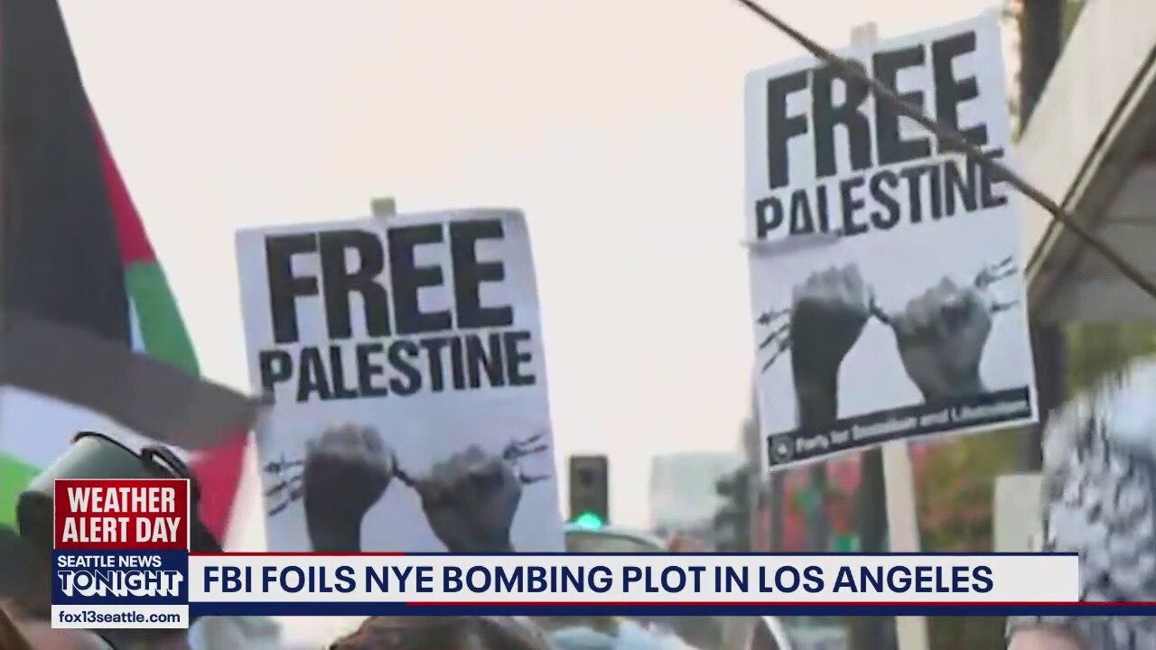 FBI foils New Year’s Eve bombing plot in Los Angeles; four suspects arrested