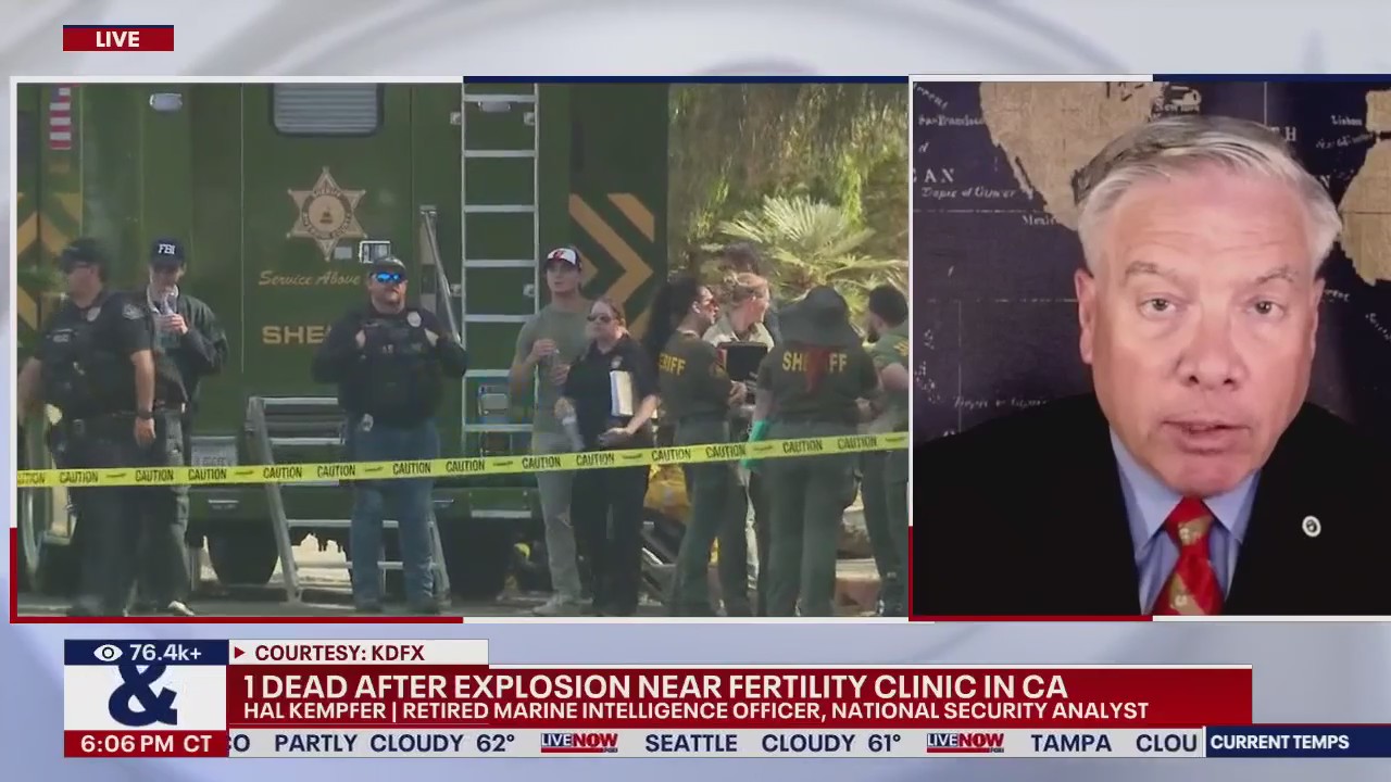 1 dead after explosion near CA fertility clinic