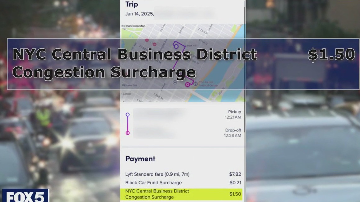 Lyft customers hit with wrong congestion toll