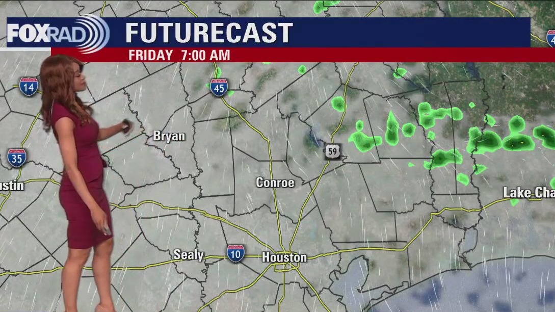 Houston-area weather forecast: Heat, humidity on the way for Friday