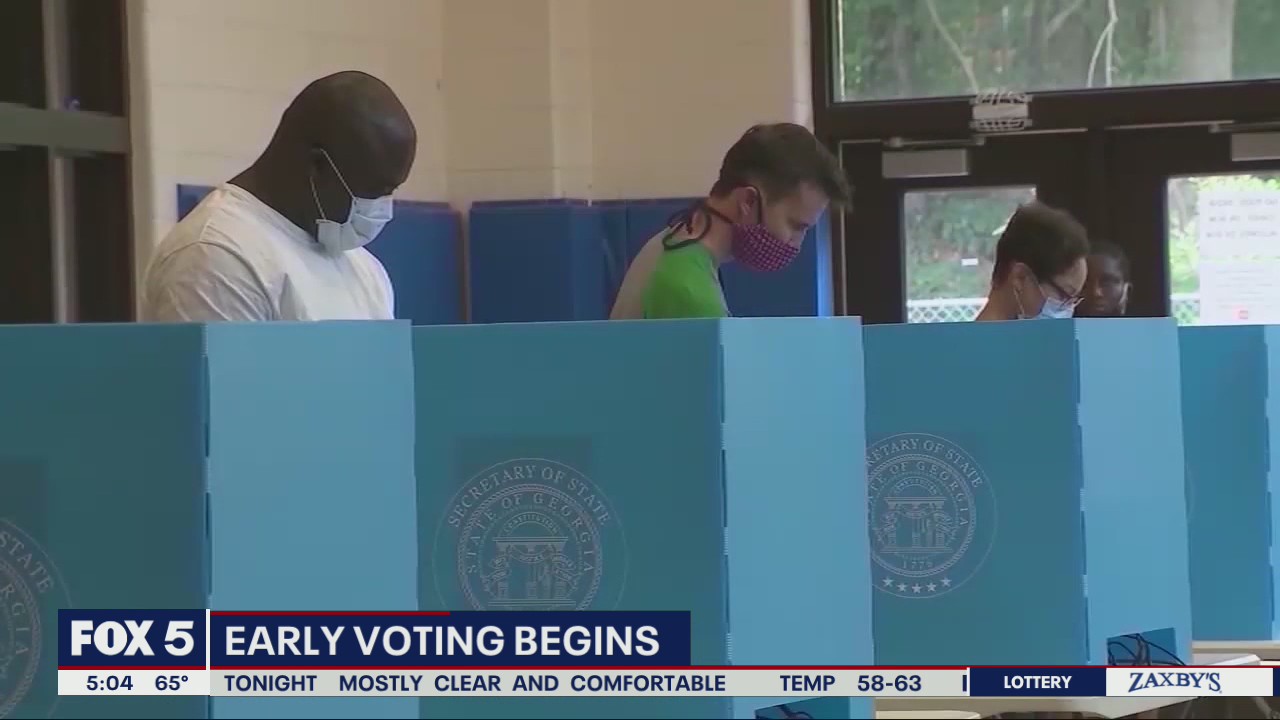 Early voting begins in metro Atlanta | FOX 5 Atlanta