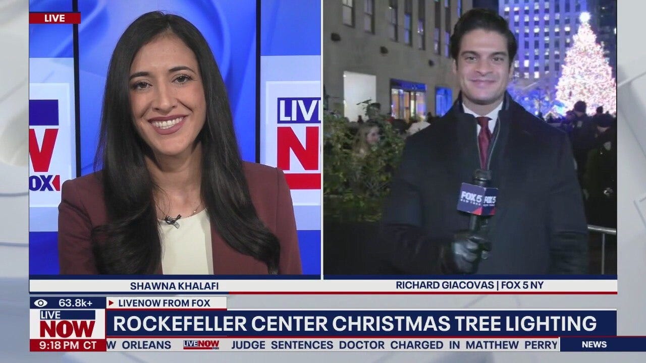 Holiday tradition: Rockefeller Christmas tree lighting