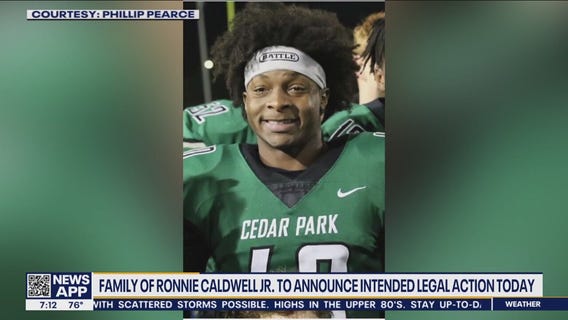 Family of Ronnie Caldwell Jr. announces legal action