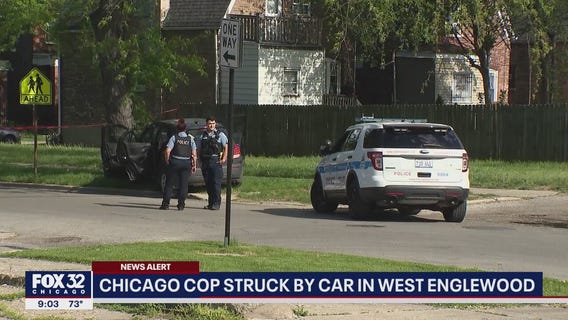 Chicago cop struck by car in West Englewood