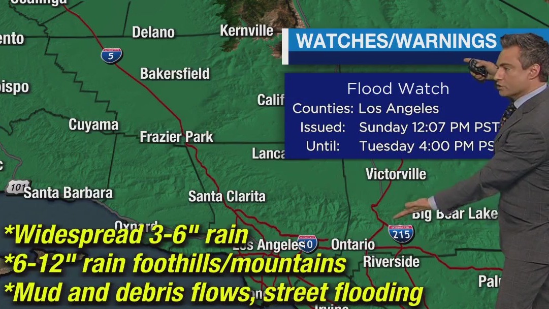 Weather forecast for Sunday, Feb. 4