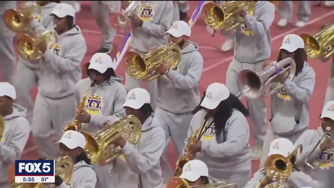 Alcorn State University’s Sounds of Dynomite: Marching band in Thanksgiving Day Parade