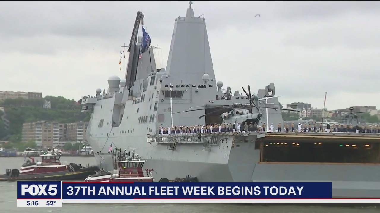 Fleet Week New York is underway
