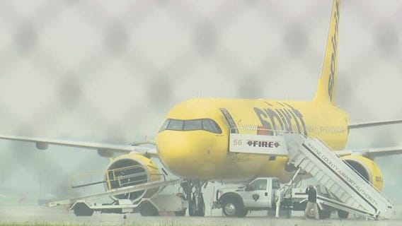 Spirit plane evacuated at Detroit Metro after bomb threat