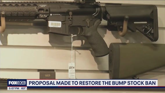Proposal made to restore bump stock ban