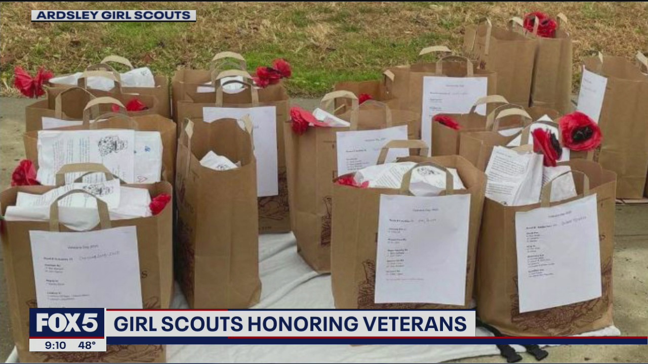 Girl Scouts honor veterans