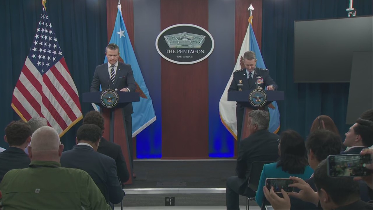 US bombs Iran: Hegseth, Caine give update - FULL